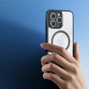 Etui Dux Ducis Aimo Mag MagSafe Apple iPhone 14 Pro czarne - Etui i futerały do telefonów - miniaturka - grafika 6