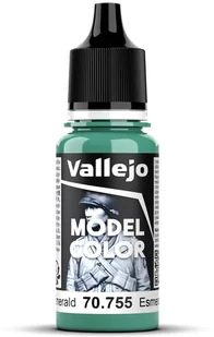 Vallejo: 70.755 - Model Color - Light Emerald - Akcesoria i części modelarskie - miniaturka - grafika 1