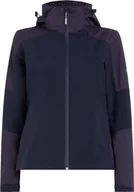 Kurtki damskie - McKinley Larra damska kurtka softshellowa, Aop/Navy, 50 - miniaturka - grafika 1