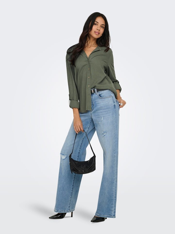 ONLY Bluzka w kolorze khaki