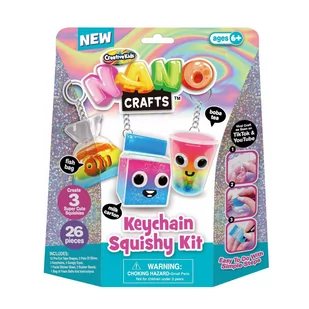 NANO CRAFT Taśma Zestaw Breloczków, zabawka kreatywna - Masy plastyczne - miniaturka - grafika 1