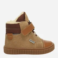 Buty dla chłopców - Zimowe trzewiki chłopięce skórzane Bartek 11738003 24 Jasnobrązowe (5904699040079) - miniaturka - grafika 1