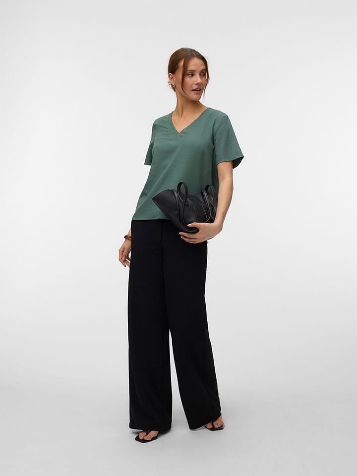 Vero Moda Koszulka w kolorze zielonym