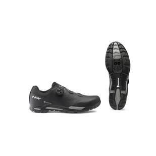 Buty rowerowe MTB męskie NORTHWAVE XTRAIL PLUS GTX czarne - Buty rowerowe - miniaturka - grafika 1