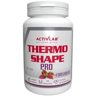 Activita Thermo Shape PRO 60 caps - Spalacze tłuszczu - miniaturka - grafika 1