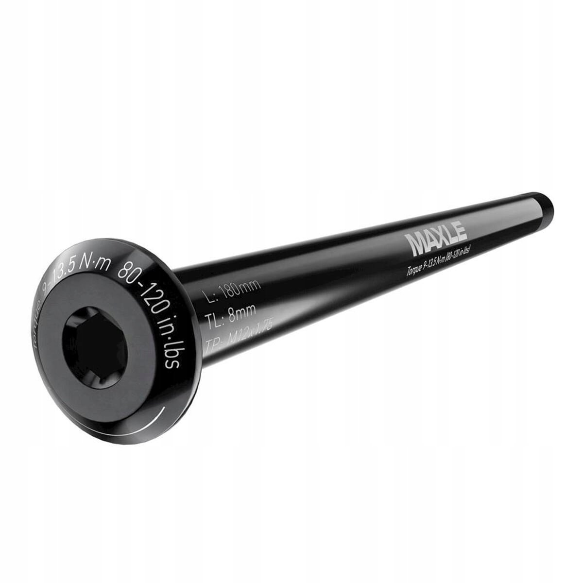 Sram tylnej osi maxle Stealth-12 X 142 mm, długość Standard, 00.4318.005.027 widelczyki ramka, czarna, 174 MM 00.4318.005.027