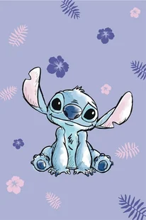 KOC CORAL LILO AND STITCH 100x150 cm STICH - Koce i narzuty dla dzieci - miniaturka - grafika 1