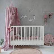 Łóżeczka i kojce - Łóżeczko 140x70 białe babushka - miniaturka - grafika 1