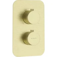 Baterie wannowe i prysznicowe - Element zewnętrzny Boxa DEANTE Box BXY REBT Złoto szczotkowane - miniaturka - grafika 1