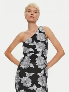 ROTATE Bluzka Darha 1130411206 Czarny Slim Fit - Bluzki damskie - miniaturka - grafika 1