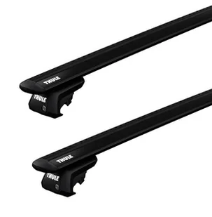 Bagażnik dachowy Thule z EVO WingBar Black Land Rover Range Rover Evoque 5-dr SUV z relingami dachowymi 11-21 - Bagażniki dachowe - miniaturka - grafika 1