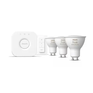Zestaw startowy PHILIPS HUE 929003666510 4.2W GU10 Bluetooth, ZigBee - Żarówki LED - miniaturka - grafika 1
