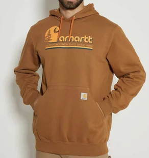 bluza carhartt midweight tree brown - Bluzy męskie - miniaturka - grafika 1