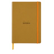 Notesy i bloczki - Notatnik Rhodia A5, miękka oprawa, kropki, Złoty - miniaturka - grafika 1