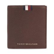 Portfele - Portfel męski Tommy Hilfiger Th Corp Leather Trifold AM0AM11597 Coffee Bean GB6 - miniaturka - grafika 1