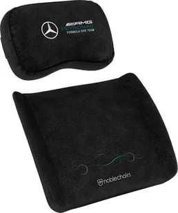 Noblechairs Zestaw poduszek z pianki zapamiętującej kształt - Mercedes-AMG Petronas Formula One Team Edition GAGC-236 - Gadżety dla graczy - miniaturka - grafika 1