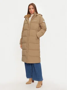 Guess Kurtka puchowa W4BL26 WGII2 Beżowy Regular Fit - Kurtki damskie - miniaturka - grafika 1