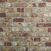 Tapety - Tapeta ścienna Marburg 58409 pomarańczowo-czerwona cegła - miniaturka - grafika 1