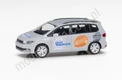 Kolekcjonerskie modele pojazdów - VW Touran Policja Hamburg Herpa 096539 - miniaturka - grafika 1