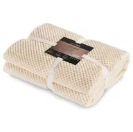 Narzuty - DecoKing Koc Henry 70x150 Kremowy - miniaturka - grafika 1