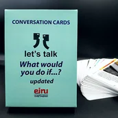 Książki do nauki języka angielskiego - Karty konwersacyjne What would you do if - miniaturka - grafika 1