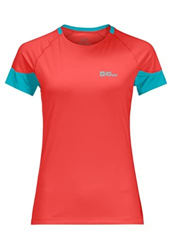 Jack Wolfskin Wąski T-shirt Tango pomarańczowy XL
