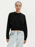 Bluzy damskie - Replay Bluza W3104B.000.23650P Czarny Regular Fit - REPLAY - miniaturka - grafika 1