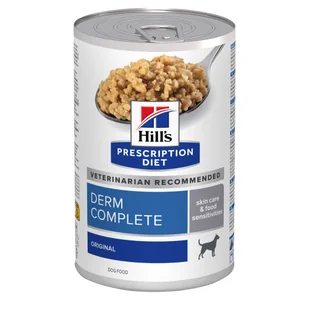 Hill’s Prescription Diet Derm Complete - 48 x 370 g - Mokra karma dla psów - miniaturka - grafika 1