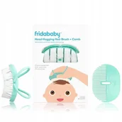 Szczotki do włosów dla dzieci - Fridababy Zestaw Do Skóry Głowy Grzebyczek I Szczotka Fri43 1314 - miniaturka - grafika 1