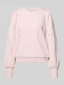 Bluzy damskie - Bluza o kroju regular fit z Mieszanka bawełny Model 'FEMME' - miniaturka - grafika 1