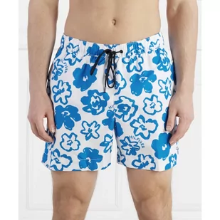 Tommy Hilfiger Szorty kąpielowe MEDIUM DRAWSTRING PRINT | Regular Fit - Kąpielówki męskie - miniaturka - grafika 1