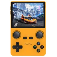 Konsole i gry retro - Powkiddy X35S Handheld Game Console 3 5-inch IPS Screen Open Source Linux System 16GB 64GB TF Card - Yellow - miniaturka - grafika 1