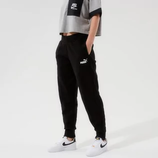 Spodnie damskie - Puma SPODNIE ESS SWEATPANTS FL CL BLACK 58683901 - grafika 1