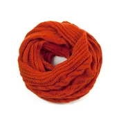 Apaszki i szaliki damskie - Komin Drobne warkocze - miniaturka - grafika 1