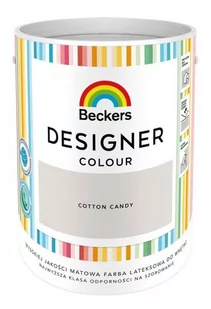 Beckers Emulsja Designer Colour cotton candy 5l 24310 - Farby wewnętrzne - miniaturka - grafika 1