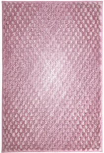 Kleine Wolke Cory Dywan Kąpielowy Różowy 70X120 cm - Dywaniki łazienkowe - miniaturka - grafika 1