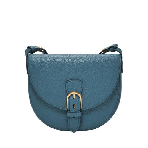 Fossil Everleigh damska torba na ramię, niebieska, niebieski