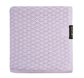 Koce i narzuty dla dzieci - Kocyk bambusowy motylek, pastelowa lawenda Lullalove - miniaturka - grafika 1