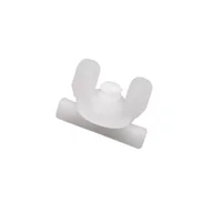 Akcesoria do wystroju okien - Blokada z gwintem do szyn LM biała Bojanek - miniaturka - grafika 1