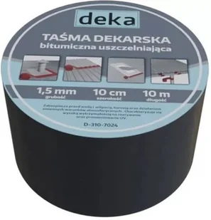 TAŚMA USZCZELNIAJĄCA DEKARSKA ALUBUTYL 10CM*10MB ANTRACYT - Uszczelnienia dachów - miniaturka - grafika 1