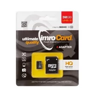 Karty pamięci - IMRO Imro 32GB (MicroSD10/32G UHS-3 ADP) - miniaturka - grafika 1