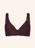 Stroje kąpielowe - Cyell Góra Od Bikini Z Fiszbinami Wavy Brown braun - miniaturka - grafika 1