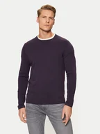 Koszulki męskie - s.Oliver Longsleeve 2150762 Fioletowy Regular Fit - miniaturka - grafika 1