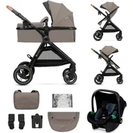 Wózki dziecięce - Wózek wielofunkcyjny KINDERKRAFT Esme Pro 3w1 Beżowy - miniaturka - grafika 1