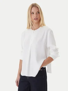 Tommy Hilfiger Bluzka WW0WW47339 Biały Relaxed Fit - Bluzki damskie - miniaturka - grafika 1