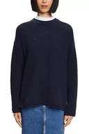 Swetry damskie - ESPRIT Sweter damski, 400/granatowy, XXS - miniaturka - grafika 1