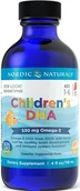 Witaminy i minerały - Nordic Naturals Nordic Naturals Children's DHA dla dzieci o smaku truskawkowym - 119 ml - miniaturka - grafika 1