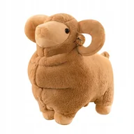 Maskotki i pluszaki - MASKOTKA PLUSZAK PRZYTULANKA ZABAWKA DUŻA BRĄZOWA OWCA KOZA BARAN 35 cm - miniaturka - grafika 1