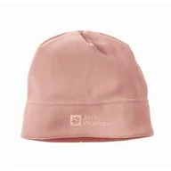 Czapki męskie - Czapka polarowa Jack Wolfskin REAL STUFF BEANIE rose dawn - ONE SIZE - miniaturka - grafika 1