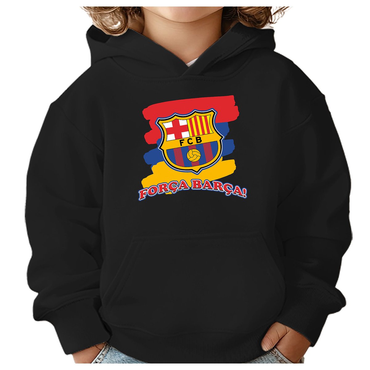 BLUZA DZIECIĘCA BARCELONA FC KLUB PIŁKARSKI 122-128 DLA DZIEWCZYNKI CHŁOPCA